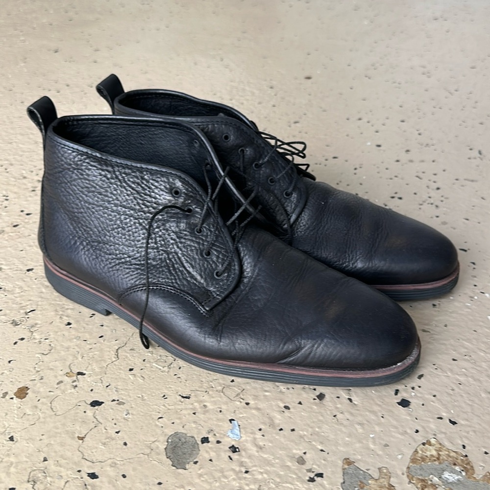 SWEAR London Men’s Black Leather Boots
